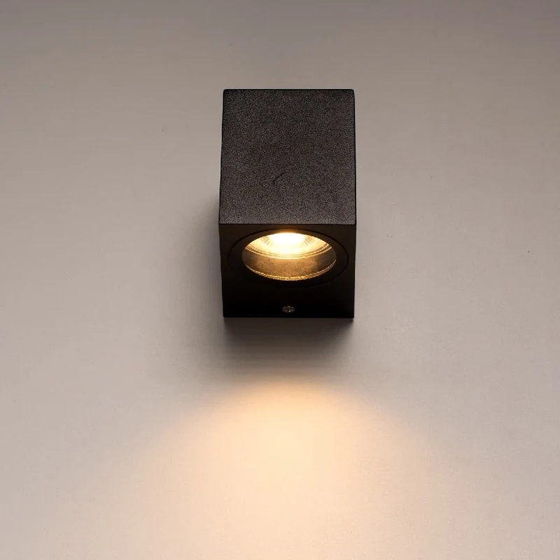 Intelligente LED-Wandleuchte | Zigbee | San Diego | Leuchtmittel inklusive | Hue-kompatibel | Schwarz