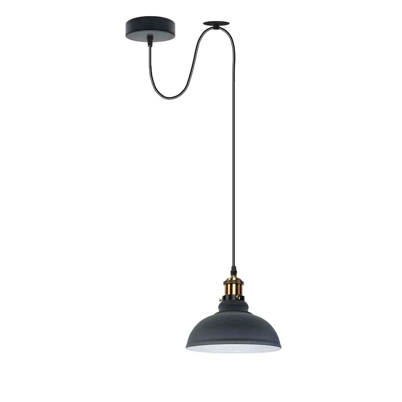 Affenschaukel Pendelleuchte – Dezentrale Hängelampe Loft | Ø 29cm | E27 ~3864