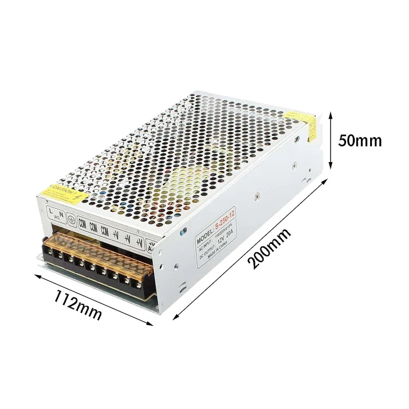 LED Netzteil 12V 20A 250W IP20 Trafo | LEDSONE ~3841