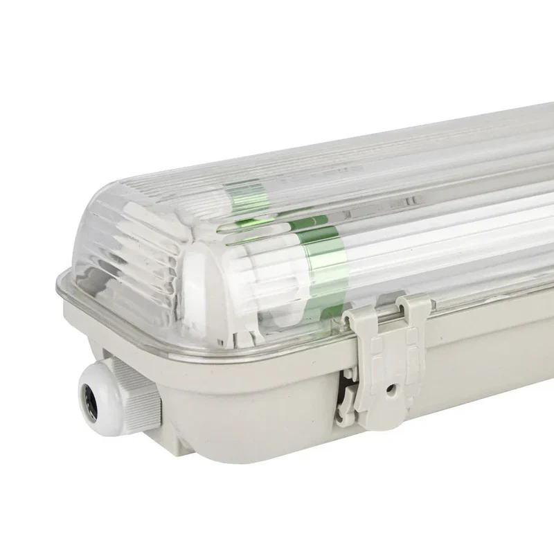 PHILIPS LED-Leuchte (Doppelversion) | 120 cm | High-Serie | IP65 wasserdicht | Inkl. 2 x 15,5-W-LED-Röhren