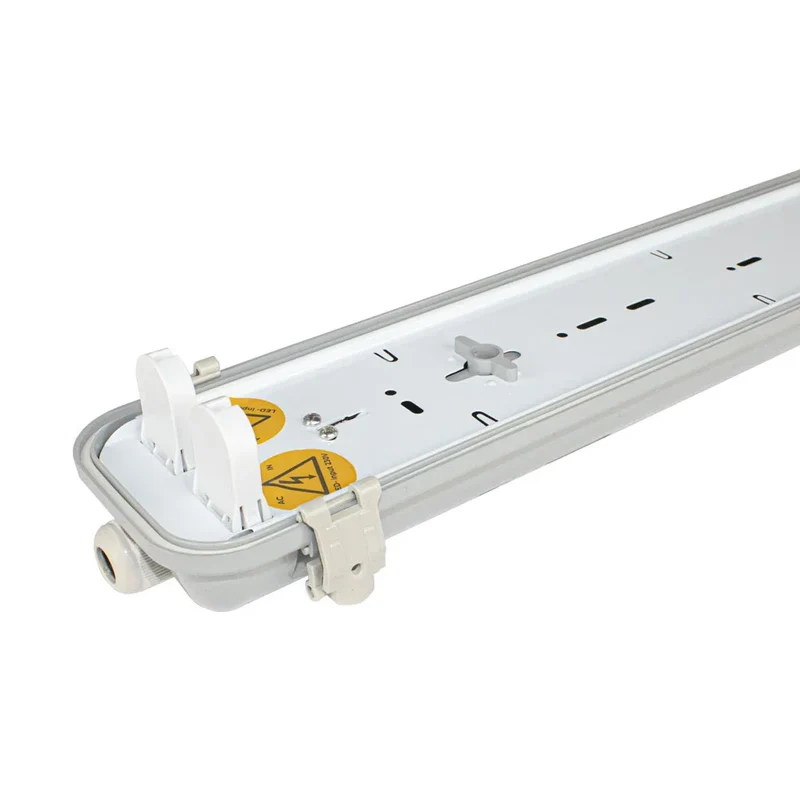 PHILIPS LED-Leuchte (Doppelversion) | 120 cm | High-Serie | IP65 wasserdicht | Inkl. 2 x 15,5-W-LED-Röhren