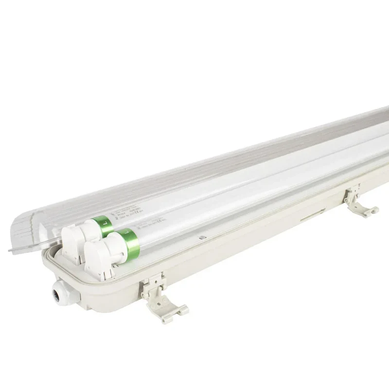 PHILIPS LED-Leuchte (Doppelversion) | 120 cm | High-Serie | IP65 wasserdicht | Inkl. 2 x 15,5-W-LED-Röhren