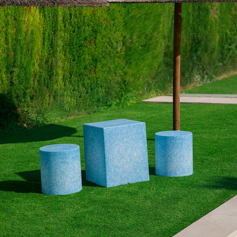 CIRCOOLAR Würfeltisch Cuby Recyceltes Material