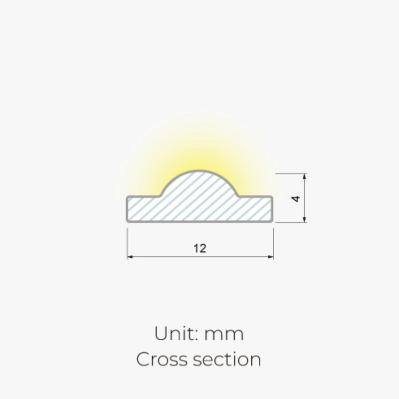 5m Premium COB LED-Streifen 24V RGB 10W/m 12mm