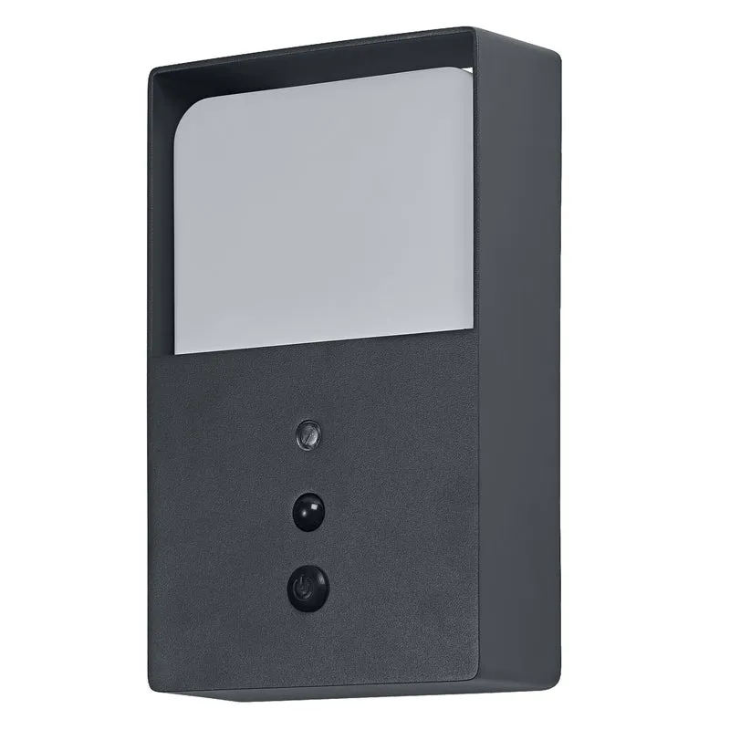 ENDURA Style USB Volt Außenwandleuchte, Dark Grey, 5 W, 350 lm, 3000 K, 230° Abstrahlwinkel, IP54, Lithium‑Ion‑Akku, USB‑C Laden, 50. 000 h Lebensdauer