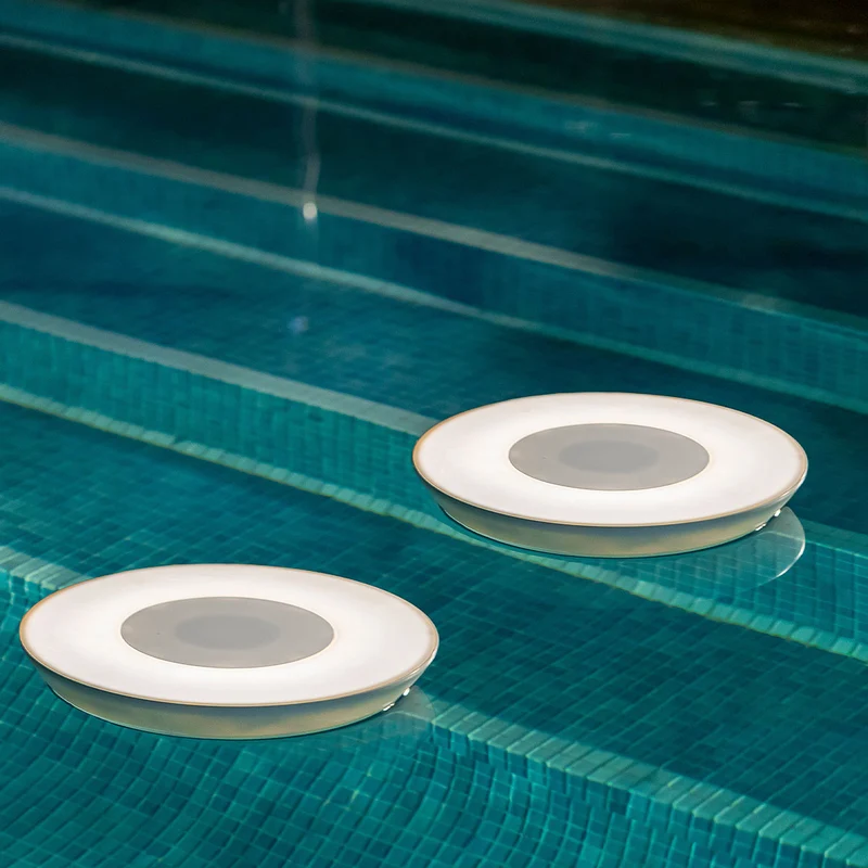 Kabelloser Schwimmbadlautsprecher PLAY DISK 40