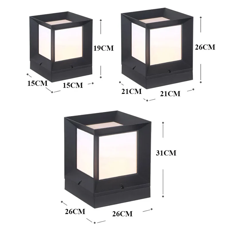 ZephyTide | Minimalistische LED-Säulenleuchte