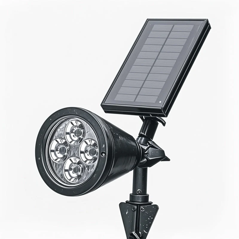 GlowSpire | Solar-Gartenleuchte mit Farbwechsel-Licht