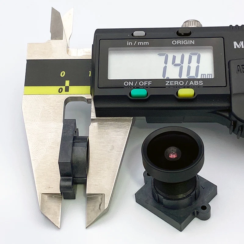 M12-Objektivfassung, 20 mm Abstand und 7 mm Höhe, LCP
