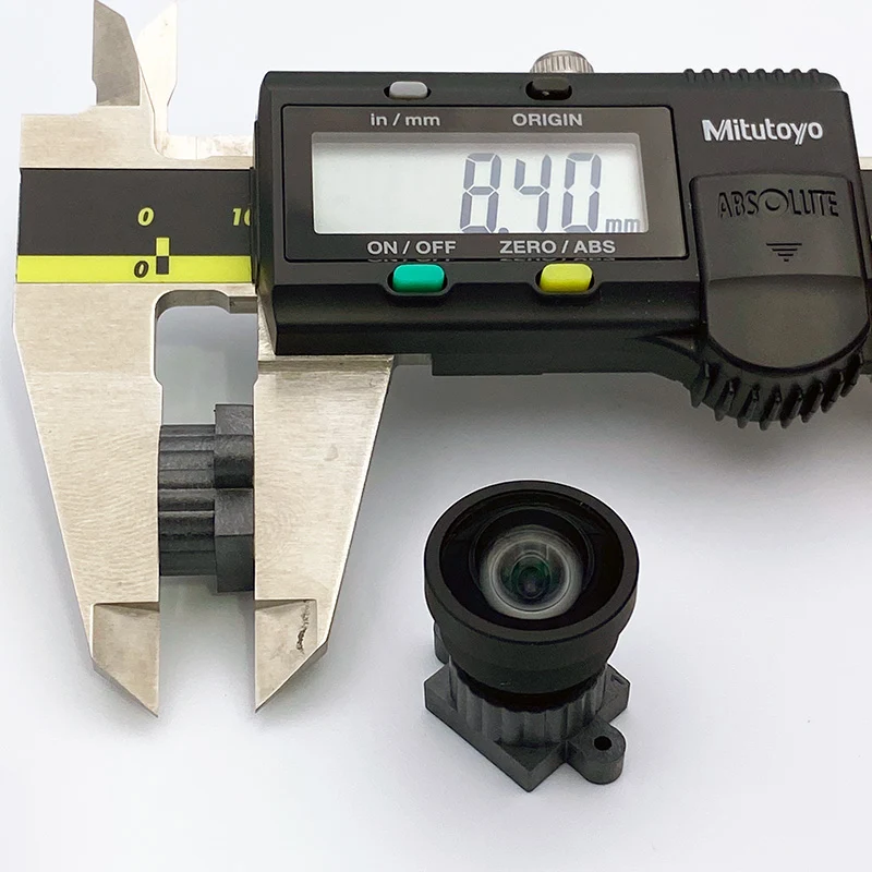 M12-Objektivanschluss, 18 mm Abstand und 8,4 mm Höhe