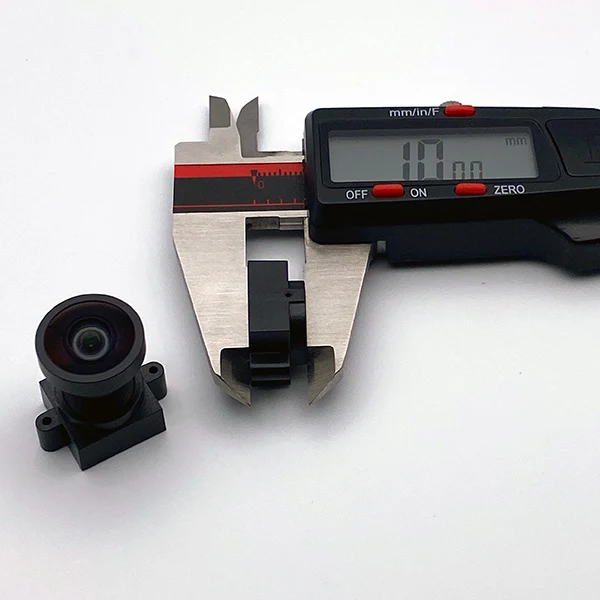 M12-Objektivfassung, 20 mm Abstand und 10 mm Höhe, PC