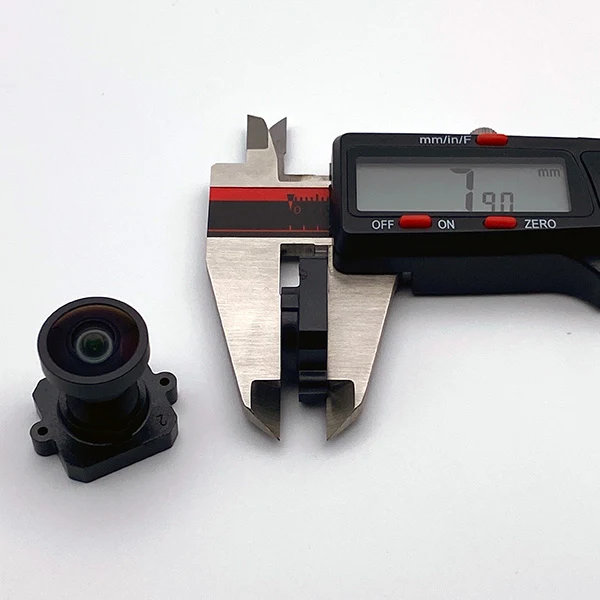 M12-Objektivfassung, 22 mm Abstand und 8 mm Höhe, PC