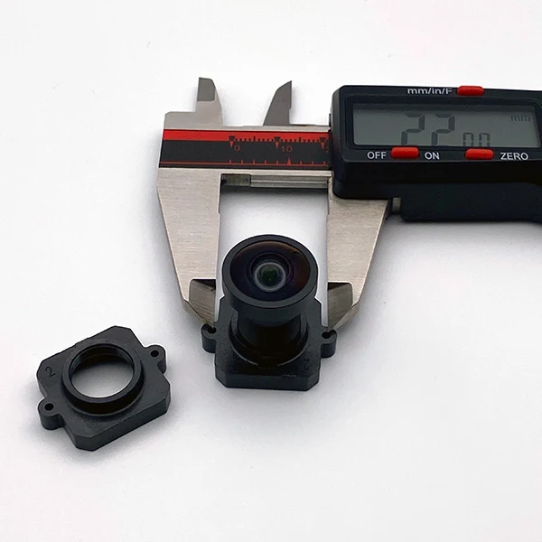 M12-Objektivfassung, 22 mm Abstand und 8 mm Höhe, PC
