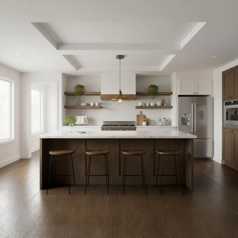 LEDSONE Industrial Pendelleuchte 24cm Höhenverstellbar ~3791