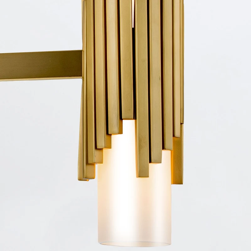 Kronleuchter Marvele 8-flammig Messing Ø 84cm