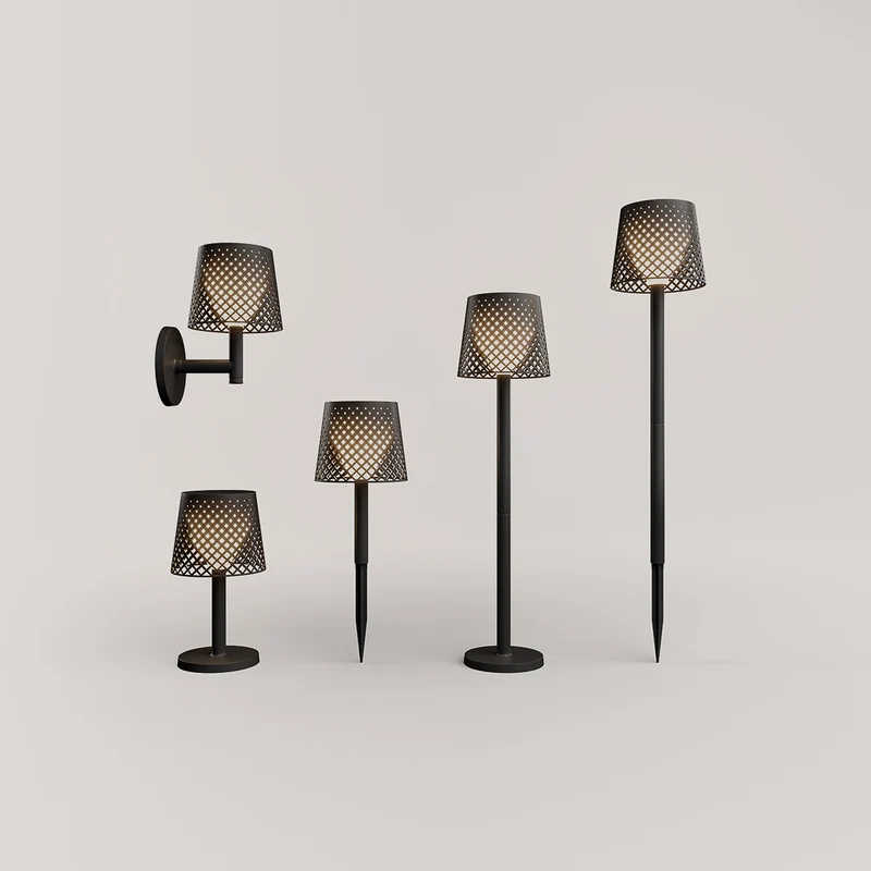 GRETA Solarleuchte (5 Lampen in 1) - Schwarze Farbe
