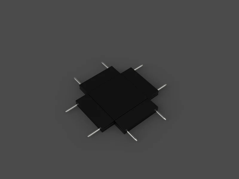 Magnetix verschiedene Schienenverbinder
