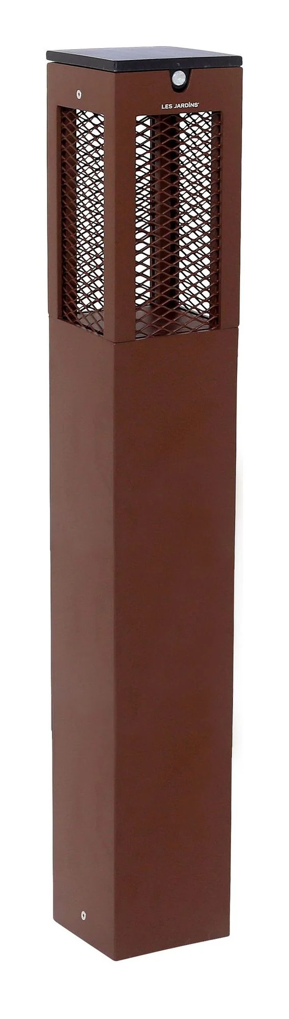 Les Jardins Solar-Wegeleuchte Tradition H 90cm Corten aus Aluminium