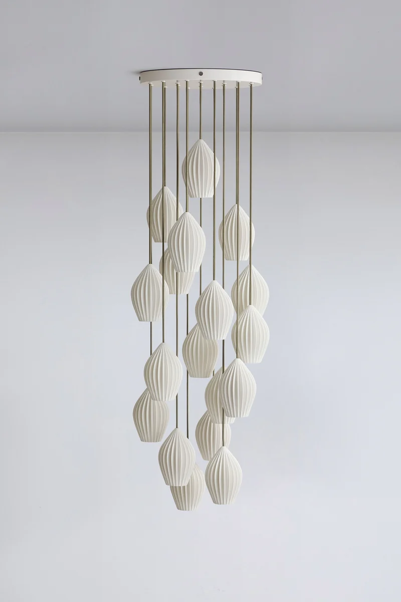 Fin Pendant Grouping of 18