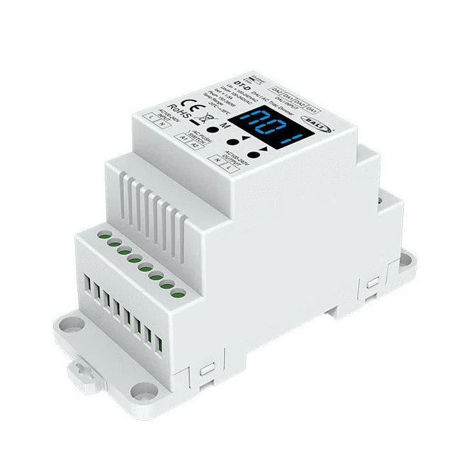 Dali 220V Hutschienendimmer, Phasenan- und Phasenabschnittsdimmer 150-360W