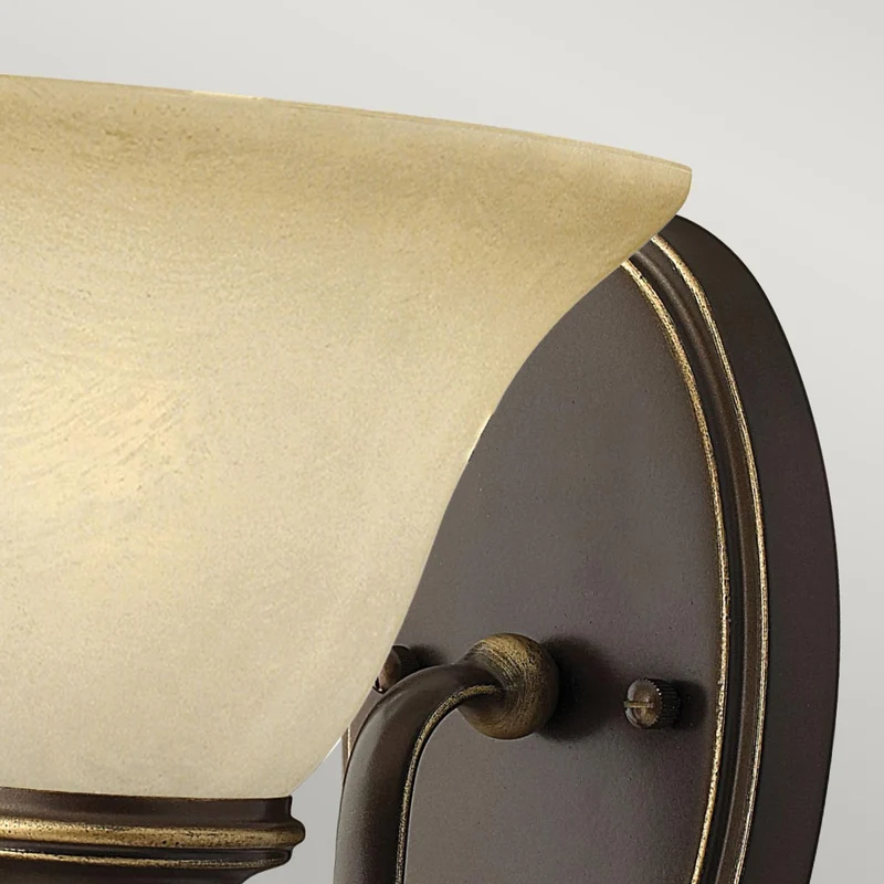 Wandleuchte Cello 1-flammig Bronze Ø 22cm