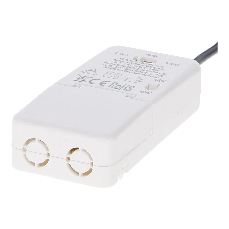 LED Einbaustrahler | VARDA | 6W | CCT Schalter | Rund | Schwarz | Geringe Einbautiefe