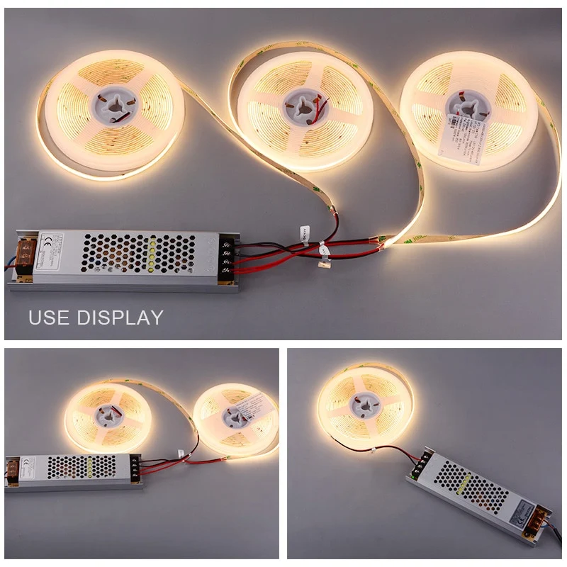 12/24V Netzteil für LEDs, extra flach