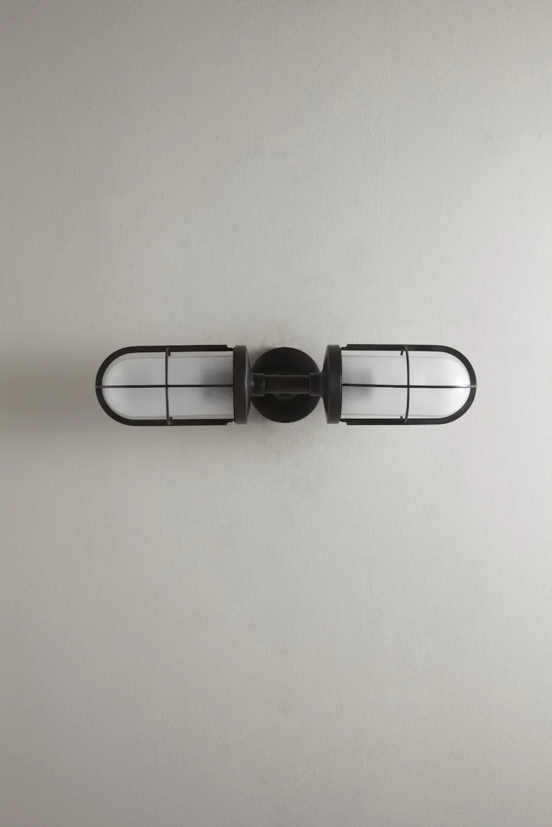 Weatherproof Ship's Double Well Glass