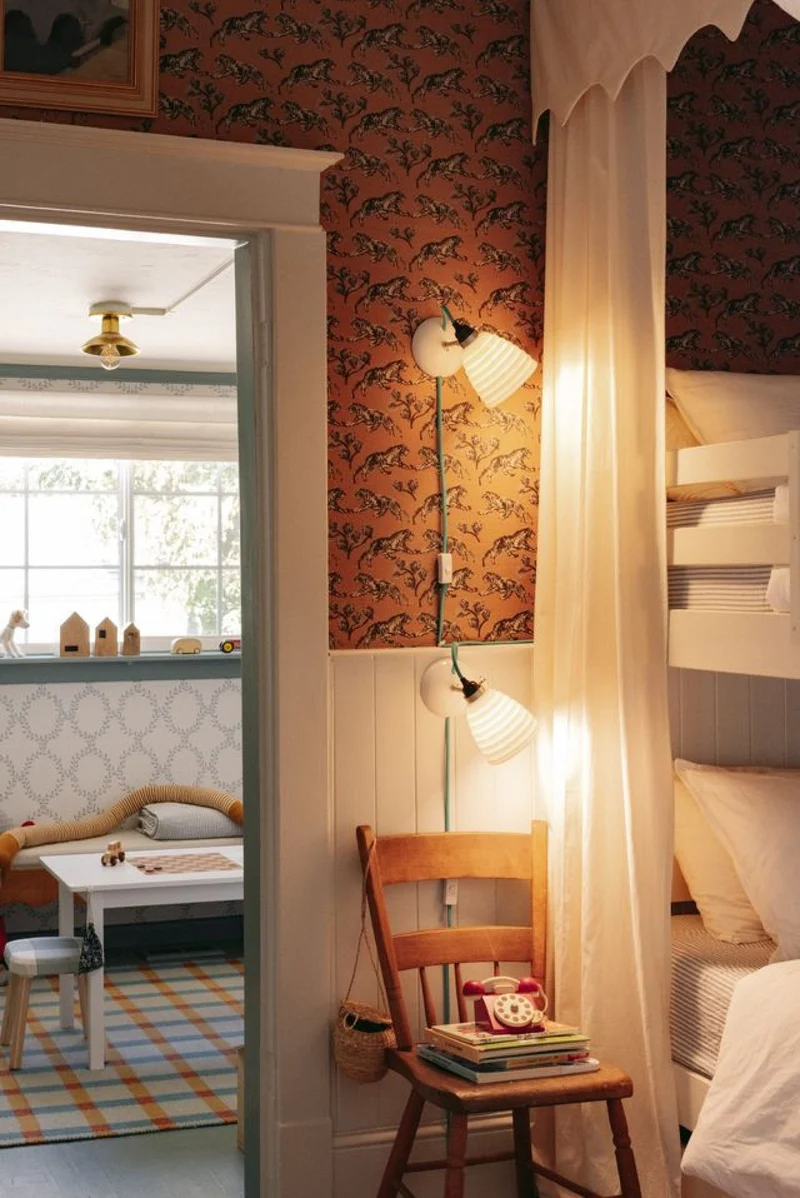 Hector Bibendum Wall Light Plug, switch & cable