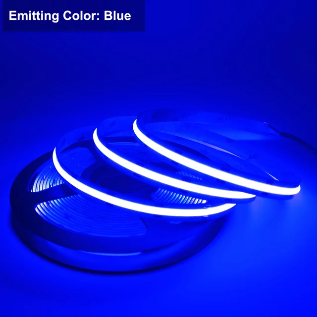 12V COB LED Streifen 756 LEDs/m RGB 5m