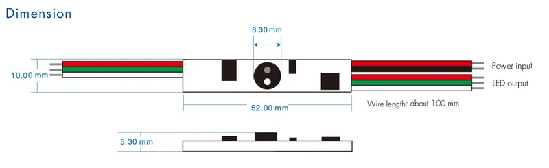 LED Handsensor und CCT Dimmer