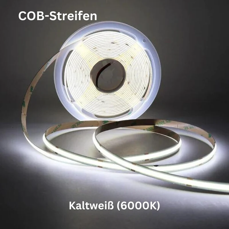 LED Treppenbeleuchtung Komplettset inklusive LED-Streifen und Zubehör
