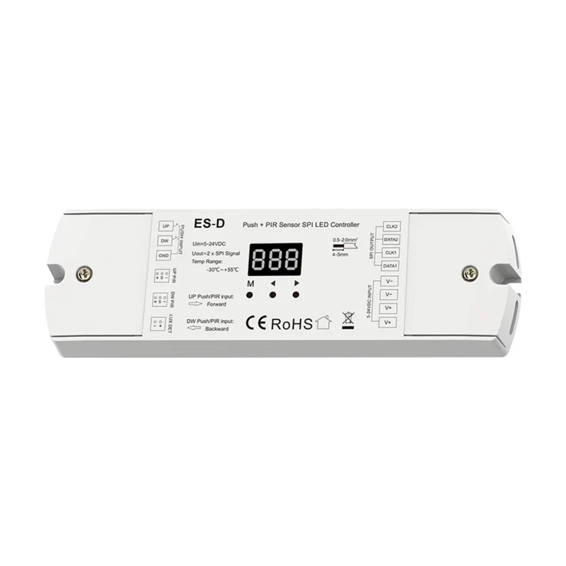 Sensorgesteuerter SPI LED-Controller für adressierbare LED-Streifen
