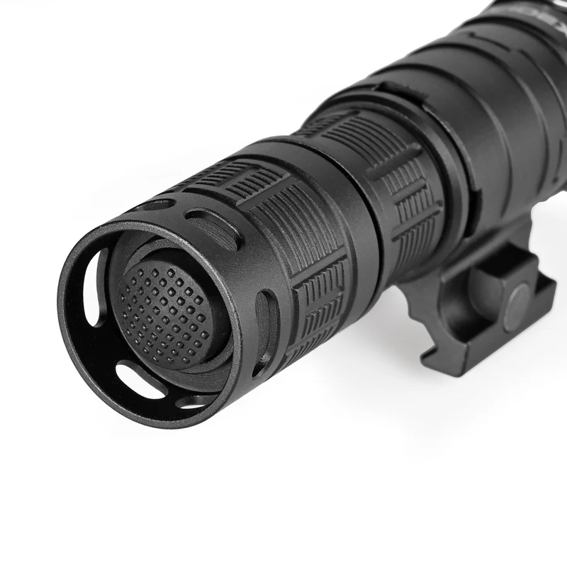 LED-Militärtaschenlampe | Wiederaufladbar | 10 W | 1000 Lumen | 5000 K | IP66 | mit Rotlichtfunktion