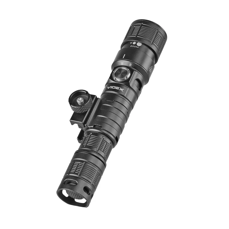 LED-Militärtaschenlampe | Wiederaufladbar | 10 W | 1000 Lumen | 5000 K | IP66 | mit Rotlichtfunktion