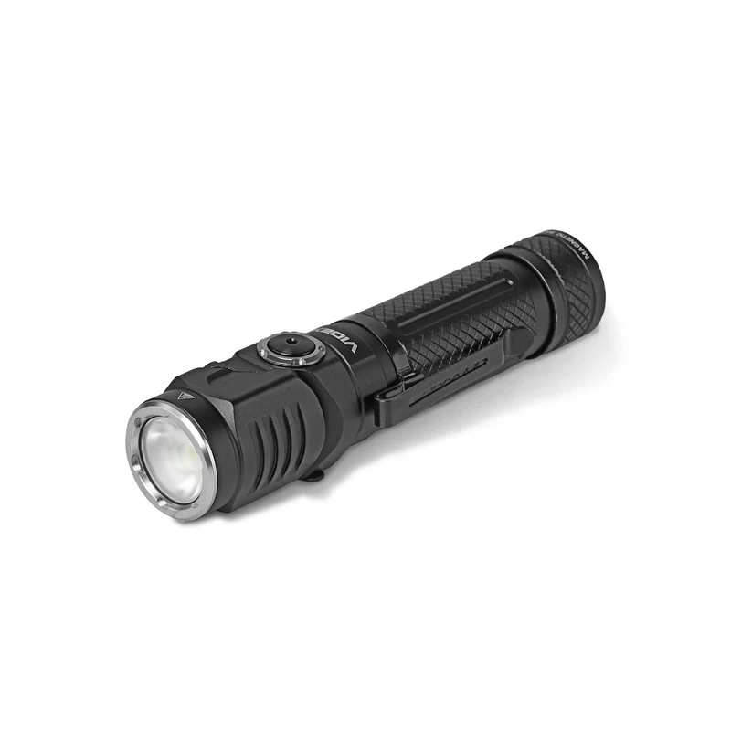 LED-Taschenlampe | Wiederaufladbar | 10 W | 1000 Lumen | 5000 K | IP66 | mit neigbarem Kopf