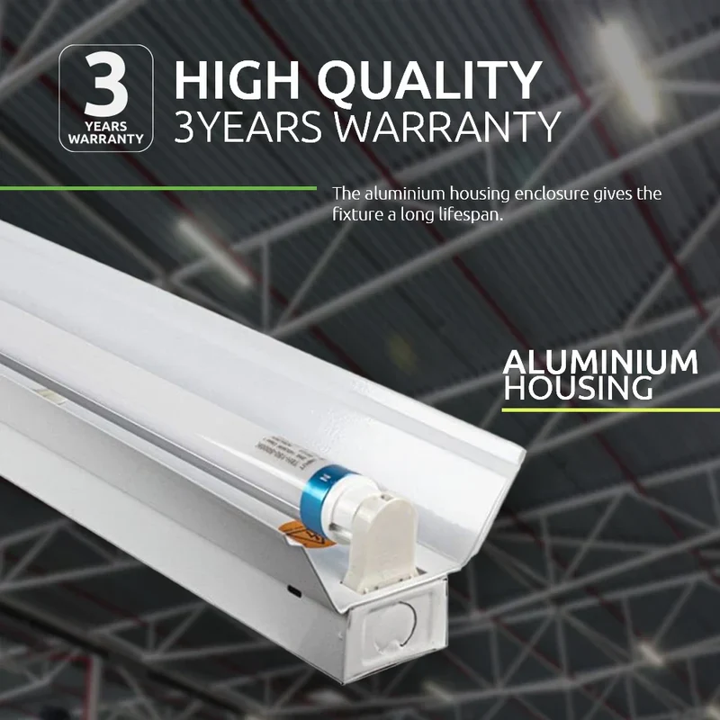 PHILIPS | LED-TL-Leuchte | Reflektor | IP22 | 150 cm | Einzeln | Inkl. 1x PHILIPS MASTER Ultra T8 Röhre 21,7W