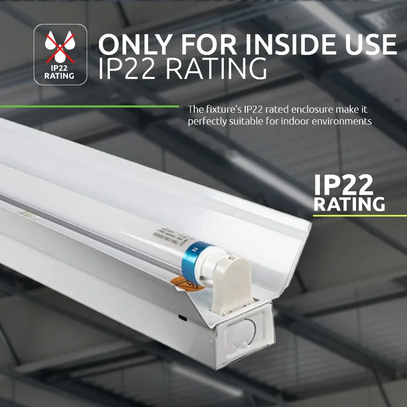 PHILIPS | LED-TL-Leuchte | Reflektor | IP22 | 150 cm | Einzeln | Inkl. 1x PHILIPS MASTER Ultra T8 Röhre 21,7W