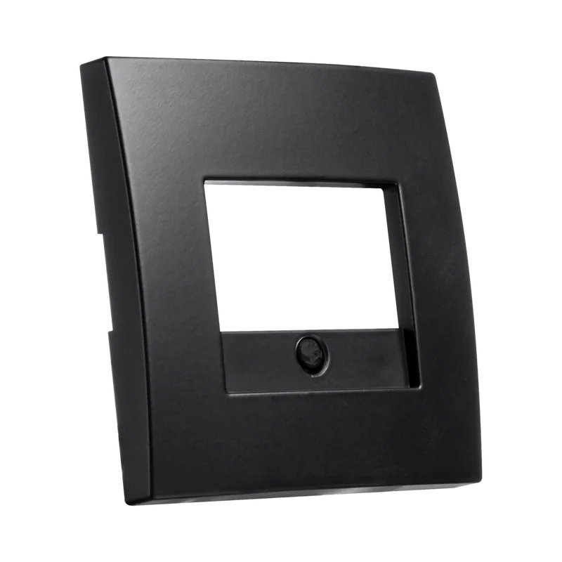 iON industries USB-A + USB-C Zentralplatte | Mattschwarz
