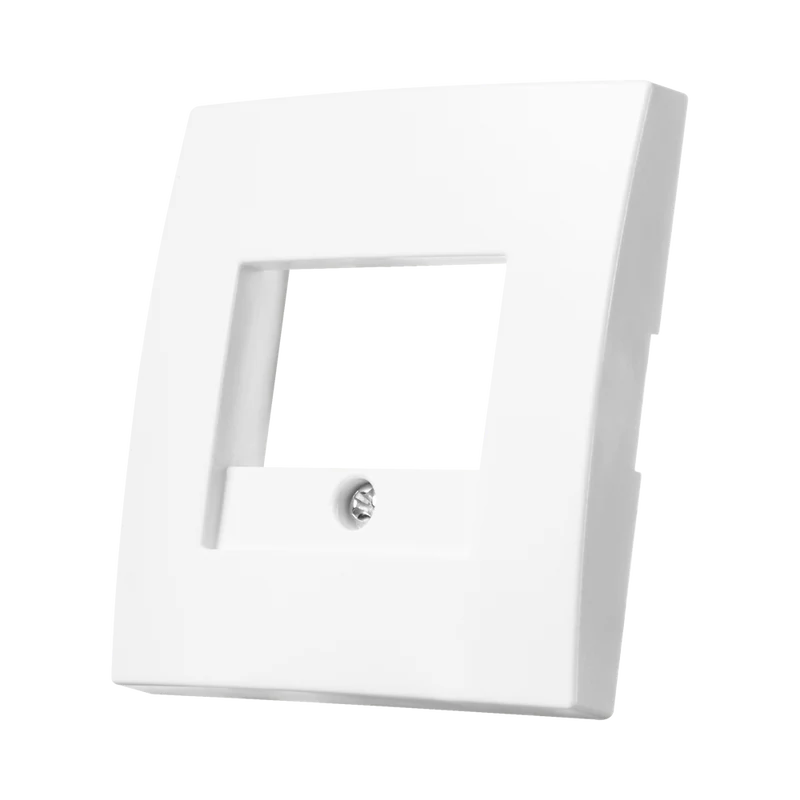 iON industries USB-A + USB-C Zentralplatte | E1 | Alpinweiß