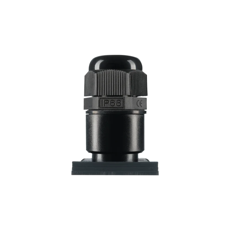 iON Industries M20 Eingangskabelverschraubung für Aufputz-Schaltanlagen | Schwarz | 7-12 mm