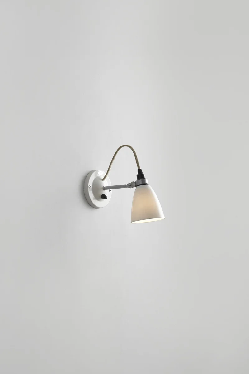 Hector Small Dome Wall Light Switched