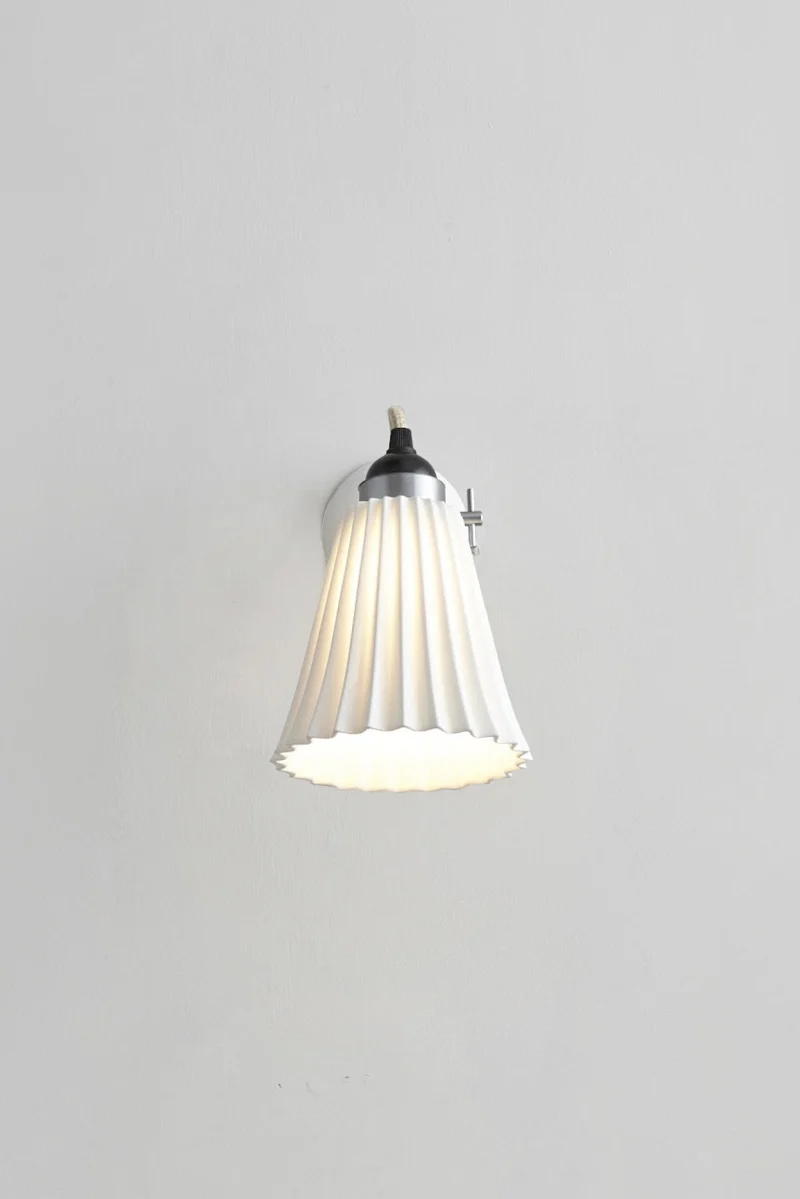 Hector Pleat Medium Wall Light