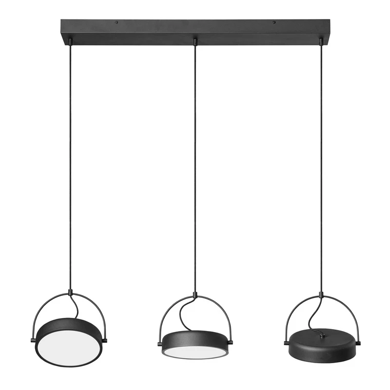 OSRAM DECOR Puck 3x Pendelleuchte 36W Schwarz