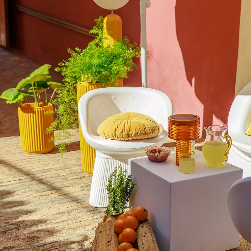 Sitz im Freien Mallorca