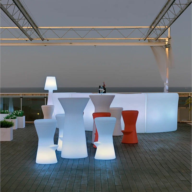 Bartheke mit gekrúmmter Form Ibiza 120 cm