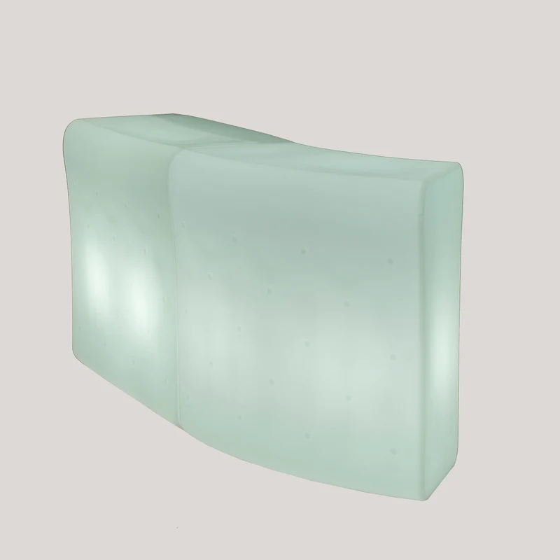 Bartheke mit gekrúmmter Form Ibiza 120 cm
