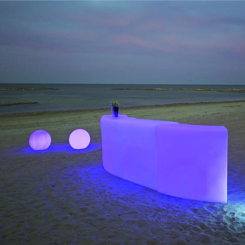 Bartheke mit gekrúmmter Form Ibiza 120 cm