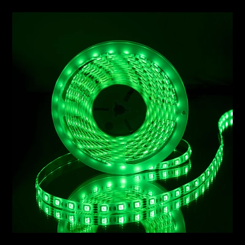 KOMPLETT LED-Streifen RGB | 5Mtr | 60 LEDS | inkl. Fernbedienung