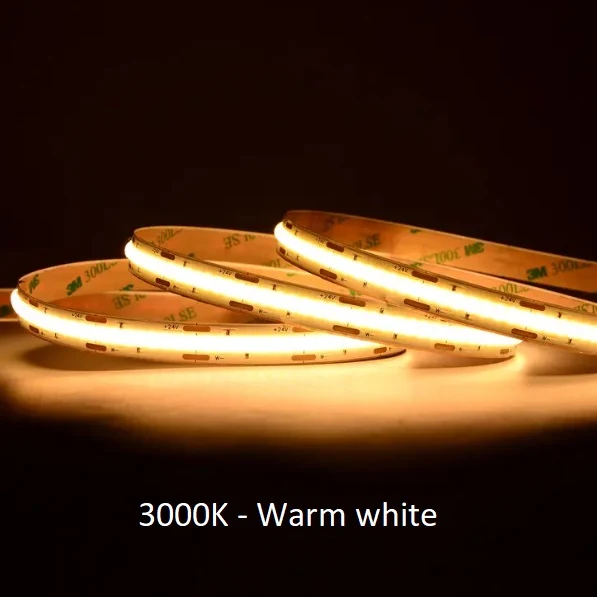COB-LED-Streifen – NEON | 12mm | komplettes Set | 10 Meter | IP65 | 220V | 10 Watt P/M